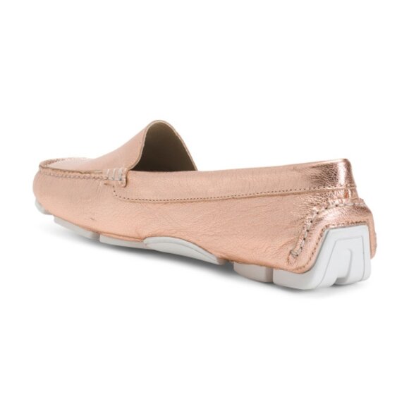 BEAUTIISOLES Made In Italy Leather Cassandra Loafers - Picture 2 of 2